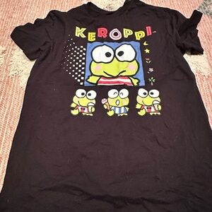 Sanrio Keroppi Black Apparel XS